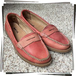 Weathered Red Penny Loafers (7) by BED|STU